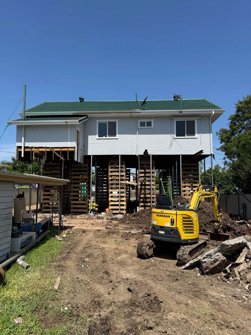 Structural works in progress